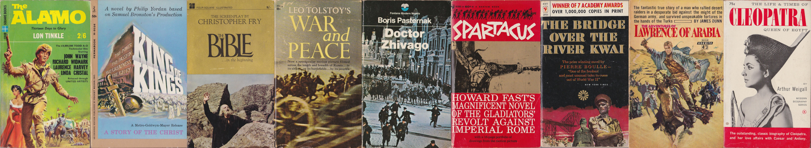 Epics PhotoPlay Editions Paperbacks